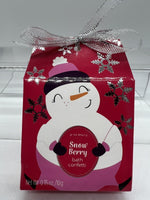 (17) Groovi Beauty Snow Berry Body Soap Shower Spa Bath Set Christmas Holiday5oz