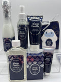 (17) Groovi Beauty Warm Vanilla Body Soap Shower Spa Bath Set Christmas Holiday