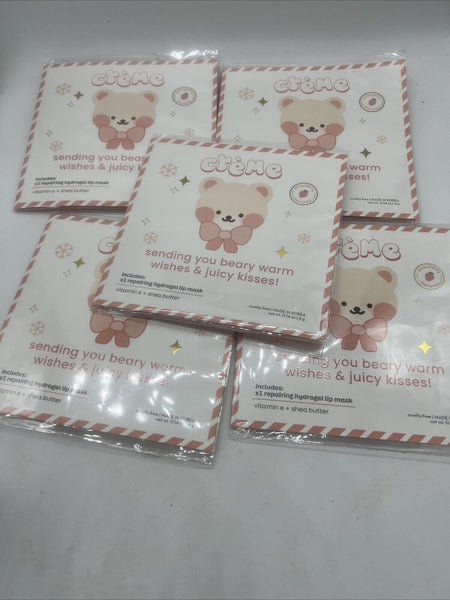 (5) Creme Shop Repairing Hydrogel Lip Mask Balm HOLIDAY GIFT CARD COMBINESHIP