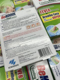 (10) Be KOOOL FEVER Cooling Vapor Sheets 4 GEL Sheets 8 hour Mint Rub Patch 40tt