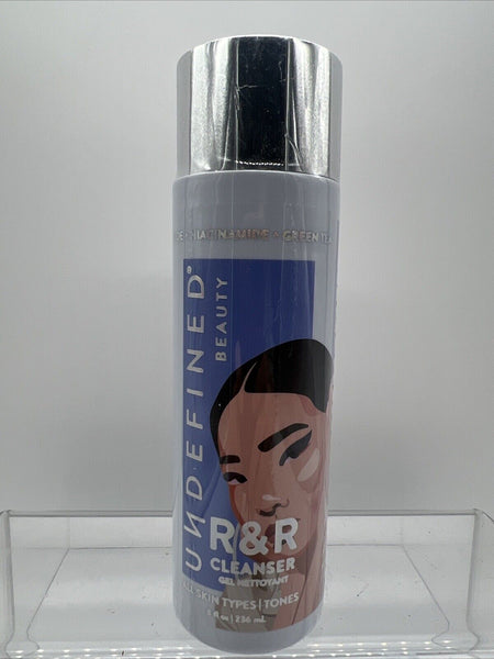 Undefined Beauty R&R Cleanser, Brightening & Balancing Gel Cleanser 8 Oz
