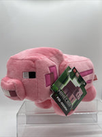Mattel Minecraft 8" inch Pig Cochon Plush Toy Pig Plush Animal Soft Toy