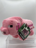 Mattel Minecraft 8" inch Pig Cochon Plush Toy Pig Plush Animal Soft Toy