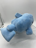 Mattel Minecraft 10" inch Dolphin Plush Toy Pig Plush Stuffed Animal Soft Blue
