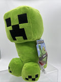 Mattel Minecraft 10" inch Creeper Plush Toy Green Plush Stuffed Animal Soft  Mob