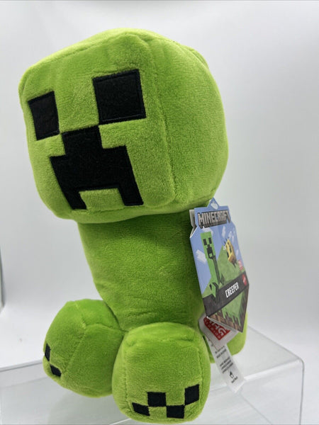 Mattel Minecraft 10" inch Creeper Plush Toy Green Plush Stuffed Animal Soft  Mob
