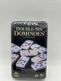 Double Six Dominoes Game Tin/28 Piece Holiday Gift Cardinal Classics COMBINESHIP