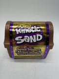 (4) Kinetic Sand Buried Treasure 1 Treasure Chest & Mystery Surprise 6oz Color