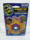 Flip & Clack Clank Sensory Toy Stress Relief ASMR Multi Color Random Hypnotic