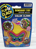 Butterfly Flip & Clack Clank Sensory Toy Stress Relief ASMR Multi Color Random
