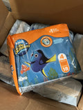 (12 Packs) Sz4 HUGGIES Little Swimmers Disney Nemo 24-34lb 18 Diapers Swimpant
