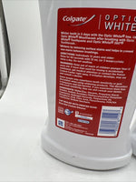 (2) Colgate Optic White Alcohol Free Whitening Mouthwash, Fresh Mint, 32 oz