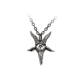 Alchemy England P923 Templars Bane Pendant Necklace Gothic Baphomet Horn IN HAND