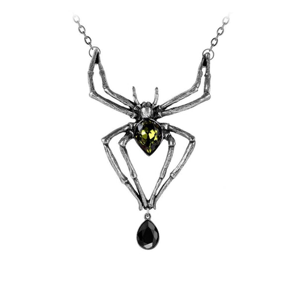 Alchemy Gothic P432  Green Venom Pendant Necklace