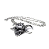 Alchemy P903 Truinity Skull Pendant Pendant Necklace Gothic Pendant England Moon