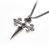 Alchemy Gothic P801  Santiago Cross Pendant Necklace