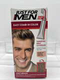 Just For Men Easy Comb-In Color Light Brown A-25 Root Touch Up Grey COMBINESHIP