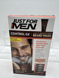 Just For Men Control GX Grey Reducing Beard Wash Shampoo 4oz COMBINESHIP