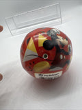 NEW Hedstrom MICKEY MOUSE Toy Ball Red & Black 8" Once Air Filled