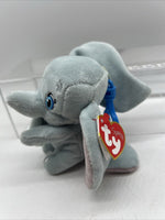 Ty Beanie Babies 2022  Sparkle Dumbo Keychain Disney Plush 4" Stuffed Toy Clip