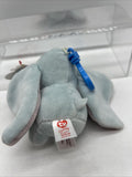 Ty Beanie Babies 2022  Sparkle Dumbo Keychain Disney Plush 4" Stuffed Toy Clip