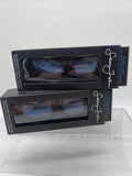 (2) Sean John Blue Light Blocking Glasses Style Kings Sunglasses Power +0.00