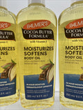 (3) Palmer's Cocoa Butter Moisturizing Body Oil with Vitamin E, 8.5 oz ea