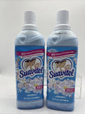 (2) Suavitel Fabric Conditioner Field Flowers 24 Loads Gentle For Baby 28.7oz ￼
