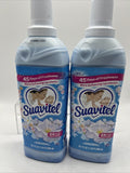 (2) Suavitel Fabric Conditioner Field Flowers 24 Loads Gentle For Baby 28.7oz ￼