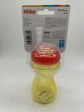 Nuby Active Sipeez Cup Flexible Silicone Straw 12 Mo+ No Spill 10oz  BPA Free