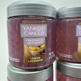(4) Yankee Candle Lemon Lavender Home Fragrance Spheres Bead Aromatherapy