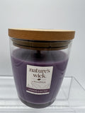 WOODWICK Nature's Wick Lavender Oat Milk Scented Candle Jar 10oz