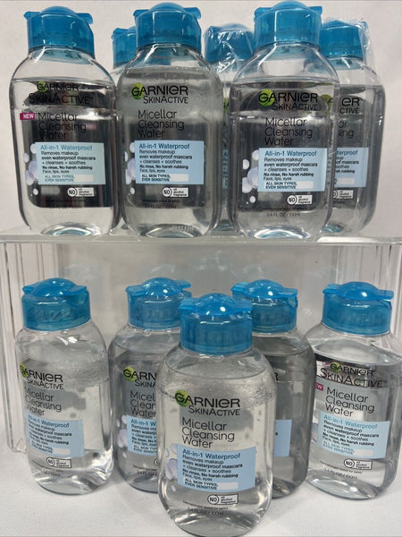 (11) Garnier SkinActive Micellar Cleansing Water Proof Makeup Remover  3.4oz