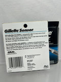 (2) Gillette Sensor Men Razor Blade Refills Fits Excel 10 Cartridges COMBINESHIP