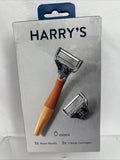 Harry's Ember Men's Razor Includes 1 Razor Handle & 2 Cartridges COMBINESHIP