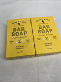 (2) Hand In Hand Soaps Island Mimosa Natural Vegan Coconut Mango  5 Oz