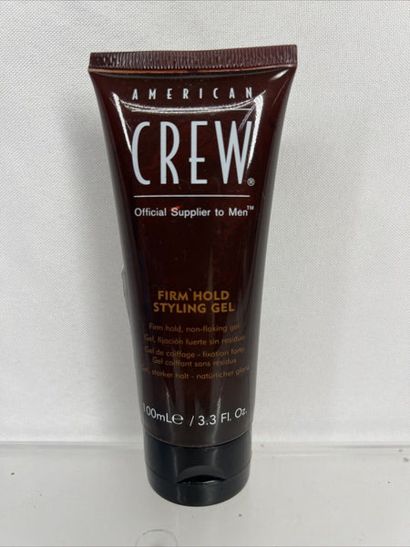 American Crew Men's Hair Gel Firm Hold Non-Flaking Styling Gel  3.3oz