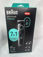 Braun All-n-One Trimmer 7in1 Beard & Hair Shaver Kit AlO3470 Men Razor Rechargea