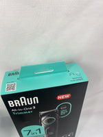 Braun All-n-One Trimmer 7in1 Beard & Hair Shaver Kit AlO3470 Men Razor Rechargea