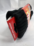 Heat Lockers Knit Gloves Women's Black Small/Medium Thermal Gloves Dress 183567