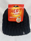 Heat Locker Thermal Hat Black Unisex S/M Warm Winter Toboggan Beanie COMBINESHIP