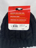 Heat Locker Thermal Hat Black Unisex S/M Warm Winter Toboggan Beanie COMBINESHIP