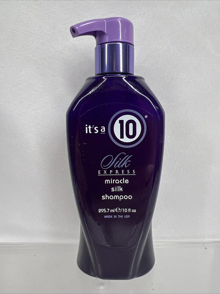 It's A 10 Miracle Silk Shampoo 10oz Pump Silk Express Hair COMBINESHIP