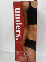 UNDERS M/L BRIEF Period Proof Underwear Regular Absorb Black  Panty COMBINESHIP