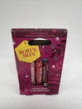 Burt's Bees Kissable Color Warm Collection Peony Rhubarb Fig Lip Balm Shimmer