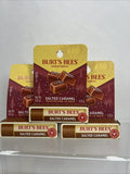 (3) Burt's Bees Limited Edition Salted Caramel Moisturize Lip Balm COMBINESHIP