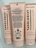 (4) Tanologist Daily Glow Natural Sunless Gradual Tan Medium Dark Moisturizer