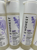 (4) The Honest Company Shampoo And Body Wash Dreamy Lavender + Calming 10Oz