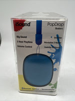 Pop Drop Portable Wireless Speaker Blueberry Bluetooth Blue Speakerphone Gift