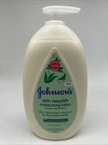 Johnson's Skin. Nourish Moisturizing Baby Lotion  Aloe Vera Scent & Vitamin 16.9